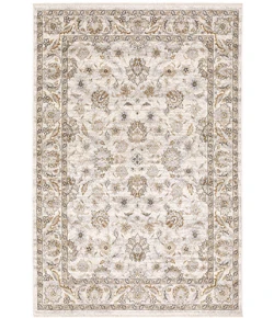 Oriental Weavers Maharaja 070W1 Ivory/ Grey Area Rug 2 ft. X 3 ft. Rectangle