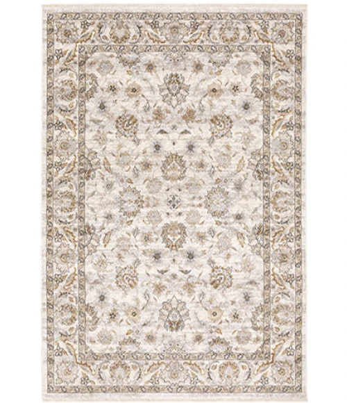 Oriental Weavers Area Rug Maharaja 070W1 Ivory 3' 3" X  5'