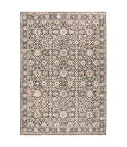 Oriental Weavers Maharaja 071N1 Charcoal/ Ivory Area Rug 2 ft. X 3 ft. Rectangle