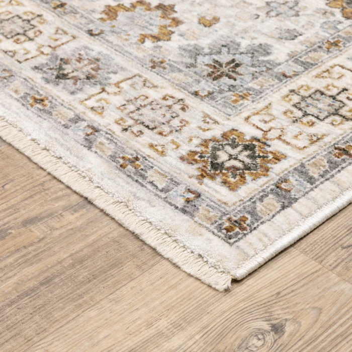 Oriental Weavers Area Rug Maharaja 071W1 Ivory 2' 3" X  7' 6" Runner
