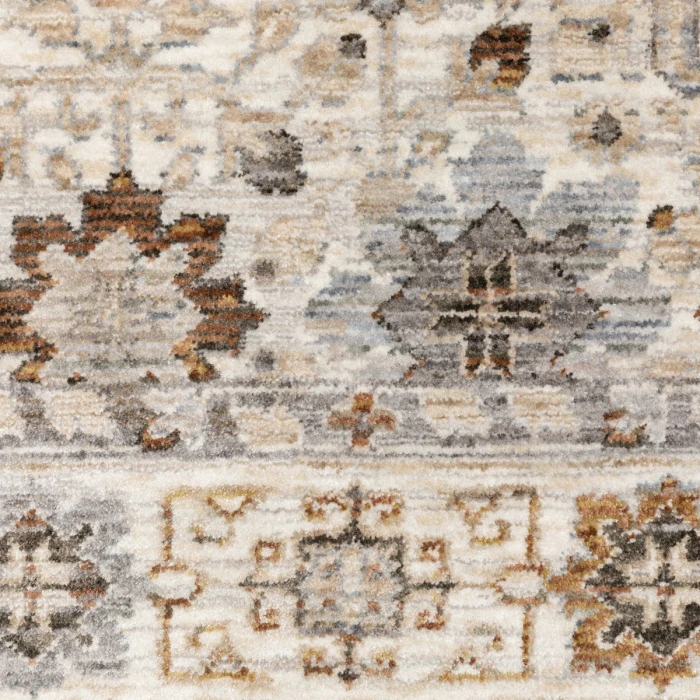 Oriental Weavers Area Rug Maharaja 071W1 Ivory 2' 3" X  7' 6" Runner
