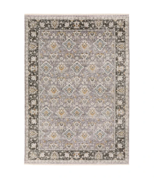 Oriental Weavers Area Rug Maharaja 091E1 Grey 3' 3" X  5'