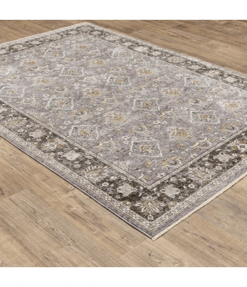 Oriental Weavers Area Rug Maharaja 091E1 Grey 3' 3" X  5'