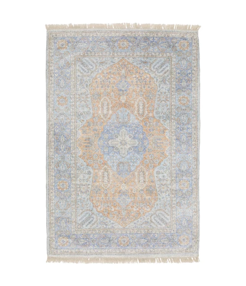 Oriental Weavers Area Rug Malabar 45301 Blue 10' X 13'