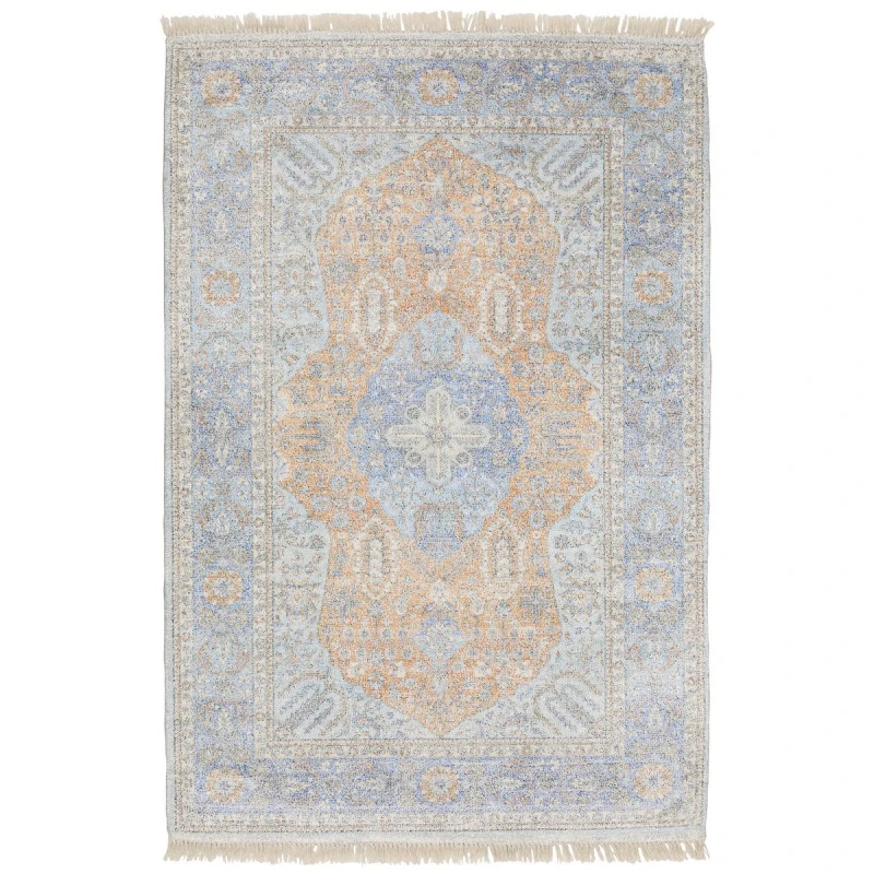Oriental Weavers Area Rug Malabar 45301 Blue 5' X  8'