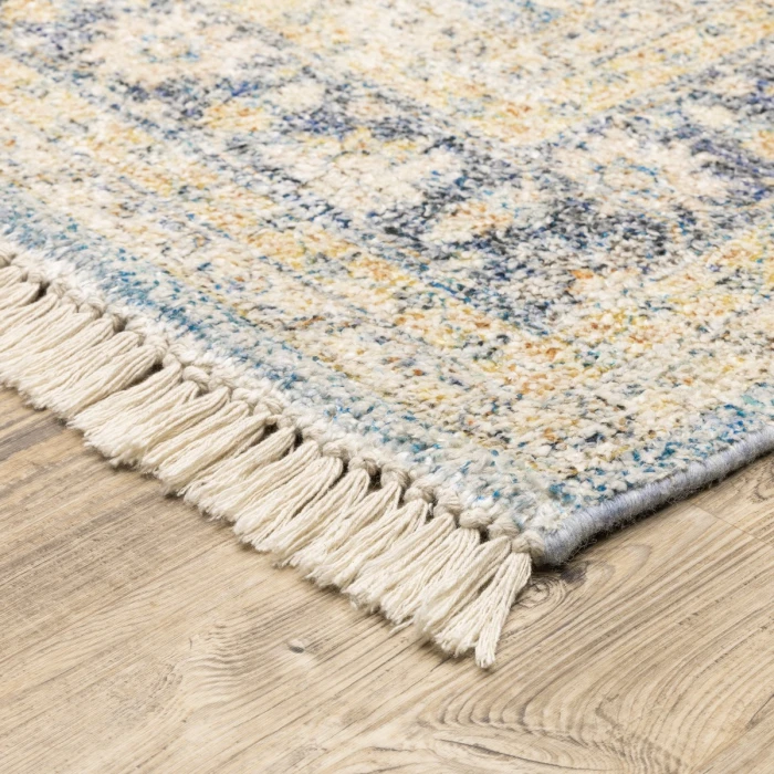 Oriental Weavers Area Rug Malabar 45306 Blue 5' X  8'