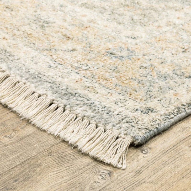 Oriental Weavers Area Rug Malabar 45307 Grey 8' X 10'