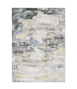 Oriental Weavers Malibu Mal01 Ivory/ Grey Area Rug 5 ft. X 7 ft. Rectangle