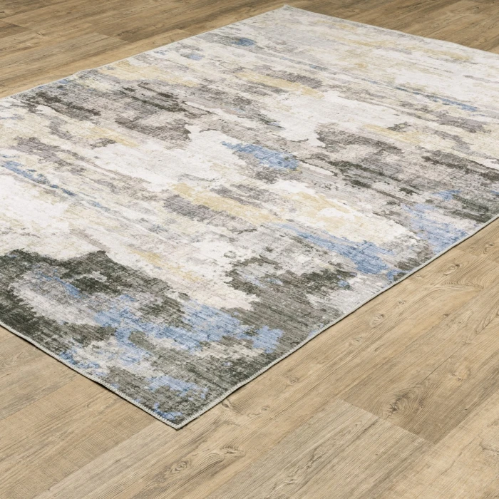 Oriental Weavers Area Rug Malibu MAL01 Ivory 5' X  7'