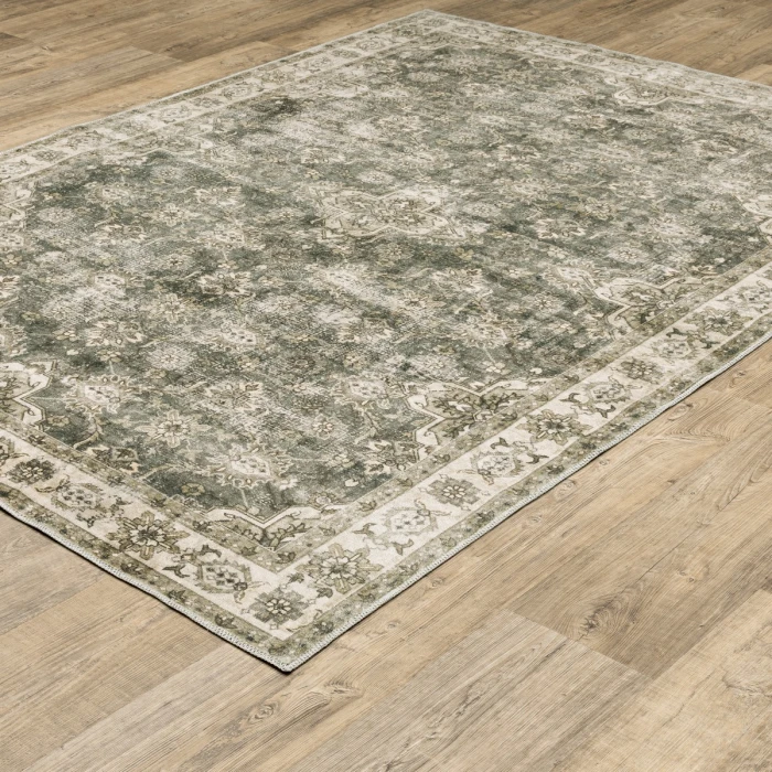Oriental Weavers Area Rug Malibu MAL04 Blue 2' X  8' Runner