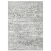 Oriental Weavers Malibu Mal08 Grey/ Ivory Area Rug 5 ft. X 7 ft. Rectangle