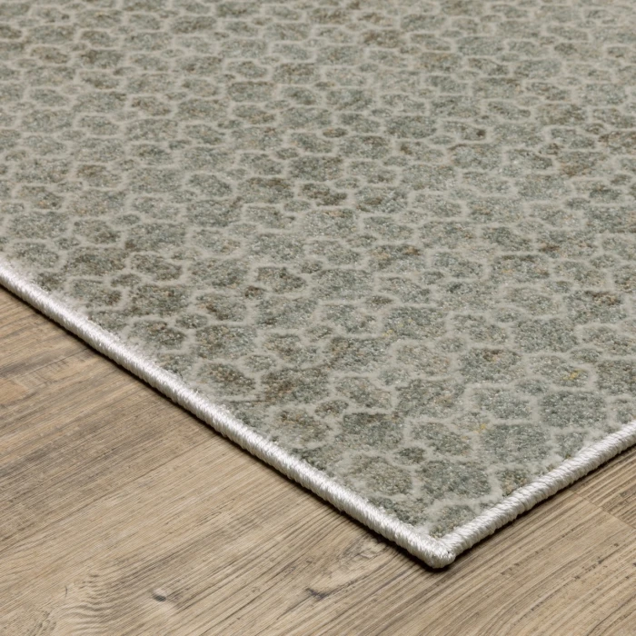 Oriental Weavers MALLORY Grey MAL04 5ft. 3in. X 7ft. 6in. Rect. Rug