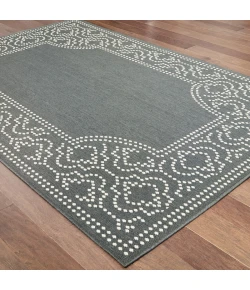 Oriental Weavers Marina 1247X Grey/ Ivory Area Rug 2 ft. 3 in. X 7 ft. 6 in. Runner