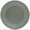 Oriental Weavers Marina 1247X Grey/ Ivory Area Rug 7 ft. 10 in. Round