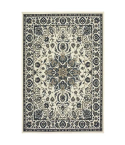 Oriental Weavers Marina 1248W Ivory/ Navy Area Rug 6 ft. 7 in. X 9 ft. 6 in. Rectangle
