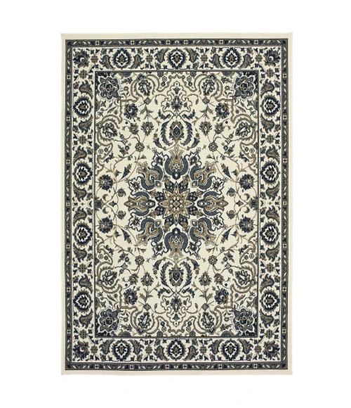 Oriental Weavers Area Rug Marina 1248W Ivory 6' 7" X  9' 6"