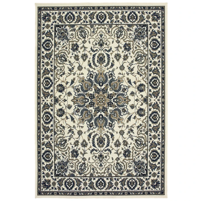 Oriental Weavers Area Rug Marina 1248W Ivory 5' 3" X  7' 6"