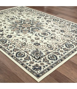 Oriental Weavers Marina 1248W Ivory/ Navy Area Rug 2 ft. 3 in. X 7 ft. 6 in. Runner