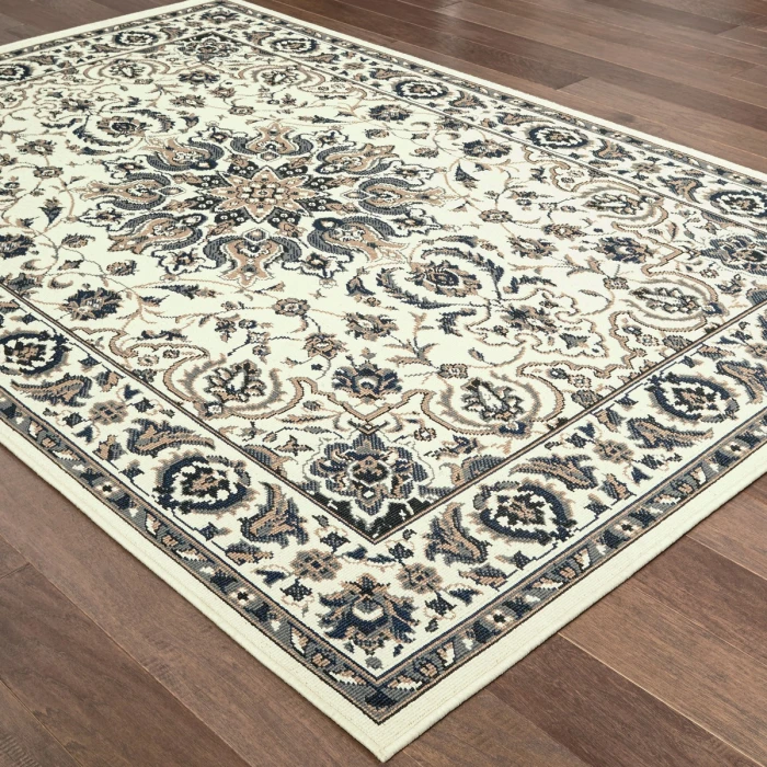 Oriental Weavers Area Rug Marina 1248W Ivory 5' 3" X  7' 6"
