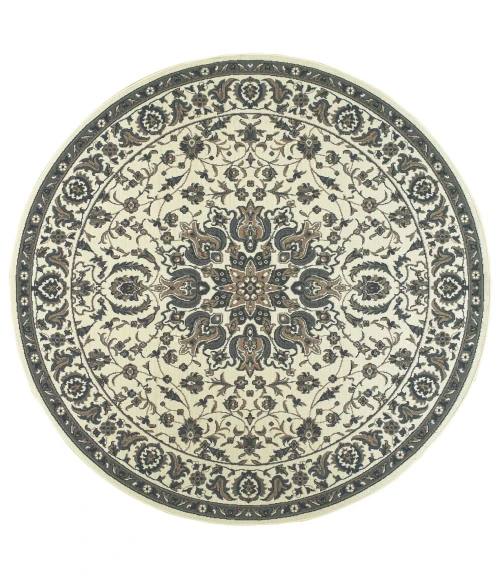 Oriental Weavers Area Rug Marina 1248W Ivory 6' 7" X  9' 6"