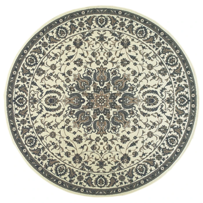 Oriental Weavers Area Rug Marina 1248W Ivory 5' 3" X  7' 6"