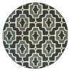 Oriental Weavers Marina 1491Z Black/ Grey Area Rug 7 ft. 10 in. Round