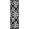 Oriental Weavers Marina 1491Z Black/ Grey Area Rug 2 ft. 3 in. X 7 ft. 6 in. Runner