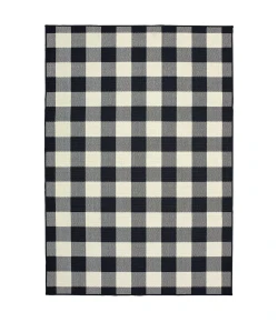 Oriental Weavers Marina 1932K Black/ Ivory Area Rug 2 ft. 3 in. X 7 ft. 6 in. Runner