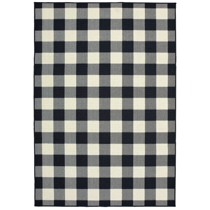 Oriental Weavers Area Rug Marina 1932K Black 2' 3" X  7' 6" Runner