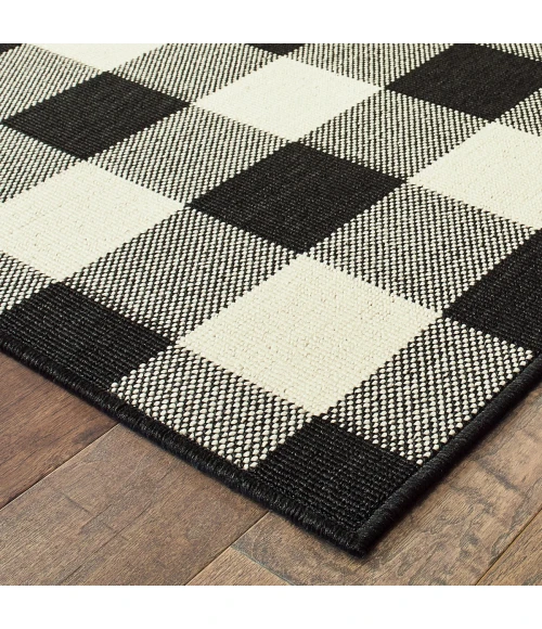 Oriental Weavers Area Rug Marina 1932K Black 2' 3" X  7' 6" Runner