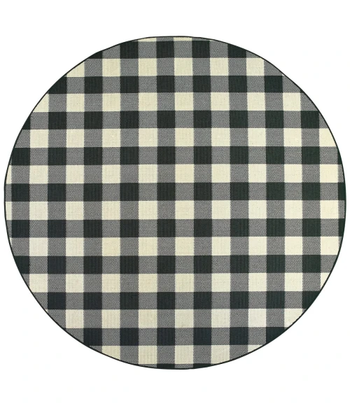 Oriental Weavers Area Rug Marina 1932K Black 2' 3" X  7' 6" Runner