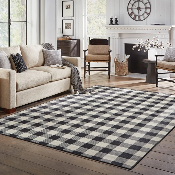 Oriental Weavers Area Rug Marina 1932K Black 2' 3" X  7' 6" Runner