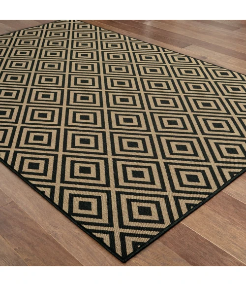 Oriental Weavers Area Rug Marina 2335K Black 5' 3" X  7' 6"