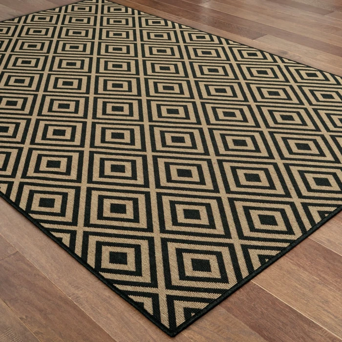 Oriental Weavers Area Rug Marina 2335K Black 7'10"