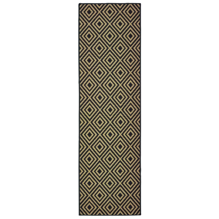Oriental Weavers Area Rug Marina 2335K Black 7'10"