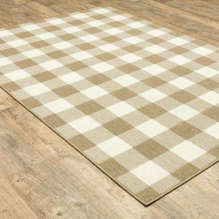 Oriental Weavers Area Rug Marina 2598I Tan 5' 3" X  7' 6"