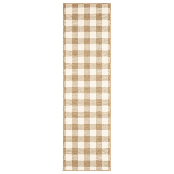 Oriental Weavers Area Rug Marina 2598I Tan 5' 3" X  7' 6"