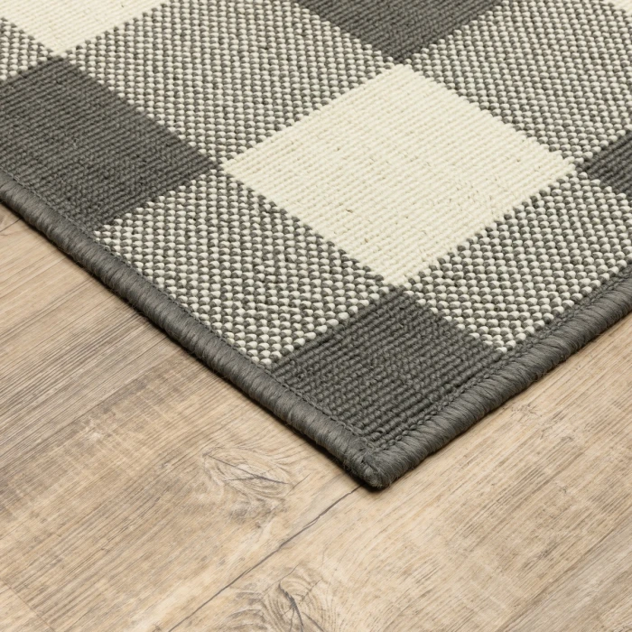 Oriental Weavers Area Rug Marina 2598W Grey 5' 3" X  7' 6"