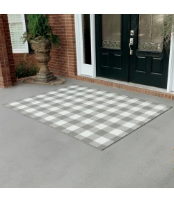 Oriental Weavers Marina 2598W Grey/ Ivory Area Rug 2 ft. 5 in. X 4 ft. 5 in. Rectangle