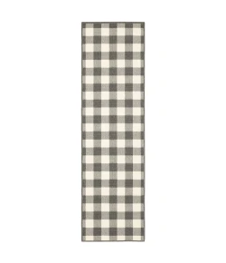 Oriental Weavers Marina 2598W Grey/ Ivory Area Rug 2 ft. 3 in. X 7 ft. 6 in. Runner
