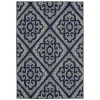 Oriental Weavers Marina 3804B Navy/ Ivory Area Rug 5 ft. 3 in. X 7 ft. 6 in. Rectangle
