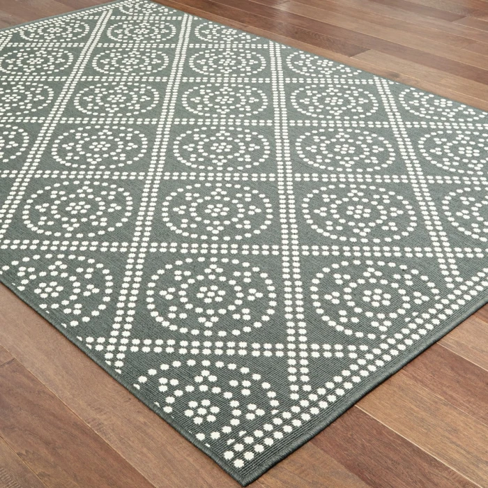Oriental Weavers Area Rug Marina 3969L Grey 7'10"