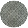 Oriental Weavers Marina 3969L Grey/ Ivory Area Rug 7 ft. 10 in. Round