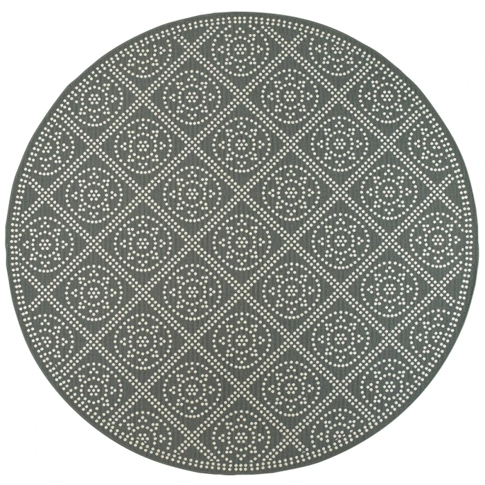 Oriental Weavers Area Rug Marina 3969L Grey 7'10"