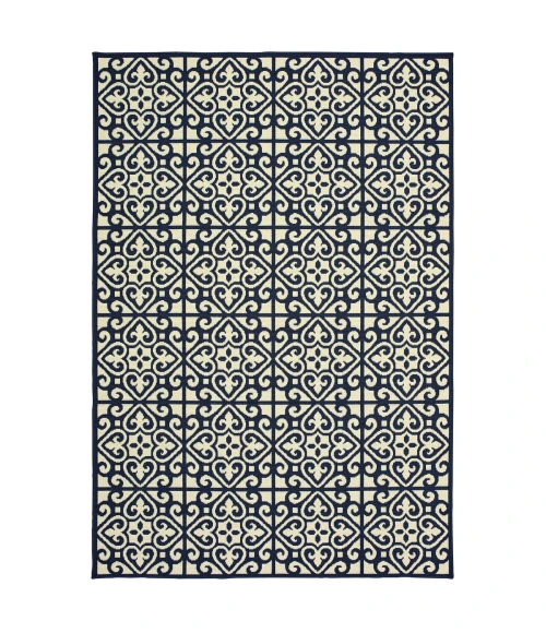 Oriental Weavers Area Rug Marina 5927B Ivory 5' 3" X  7' 6"