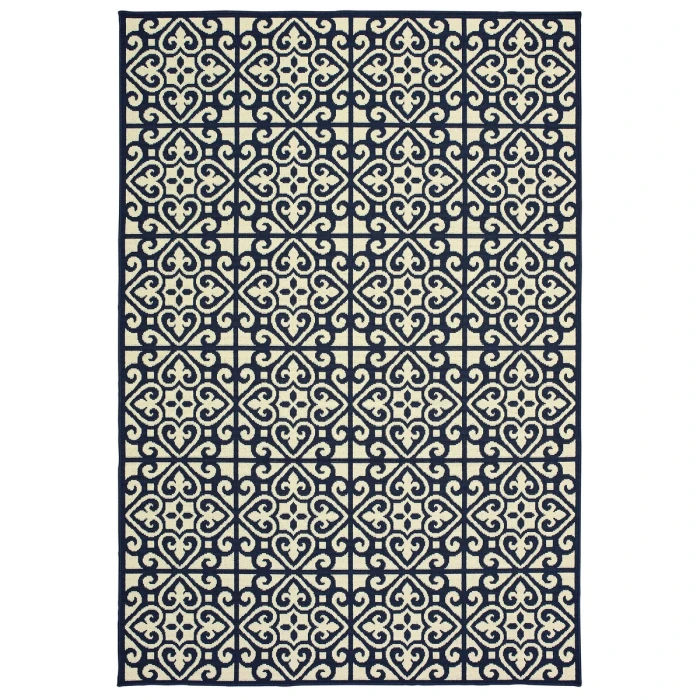 Oriental Weavers Area Rug Marina 5927B Ivory 7'10" X 10'10"