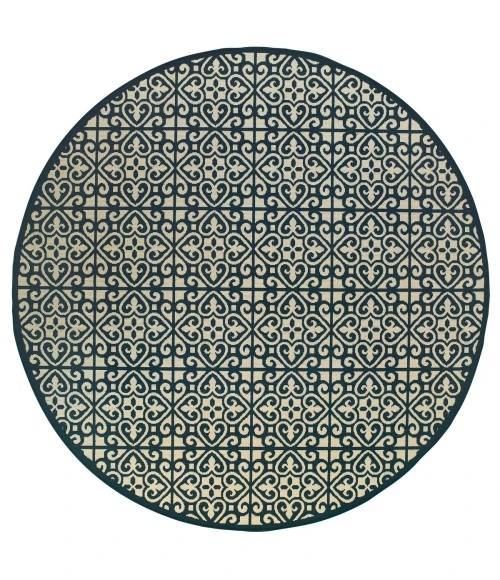 Oriental Weavers Area Rug Marina 5927B Ivory 5' 3" X  7' 6"