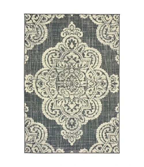 Oriental Weavers Area Rug Marina 5929E Grey 6' 7" X  9' 6"