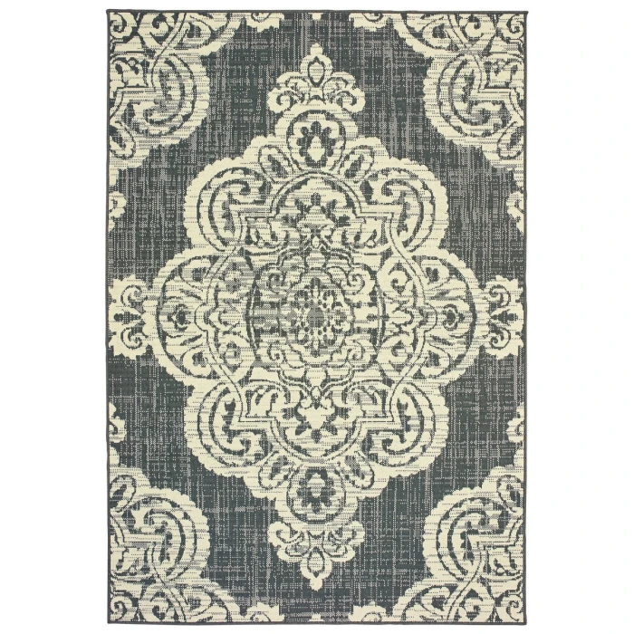 Oriental Weavers Area Rug Marina 5929E Grey 7'10" X 10'10"