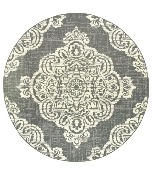 Oriental Weavers Area Rug Marina 5929E Grey 6' 7" X  9' 6"